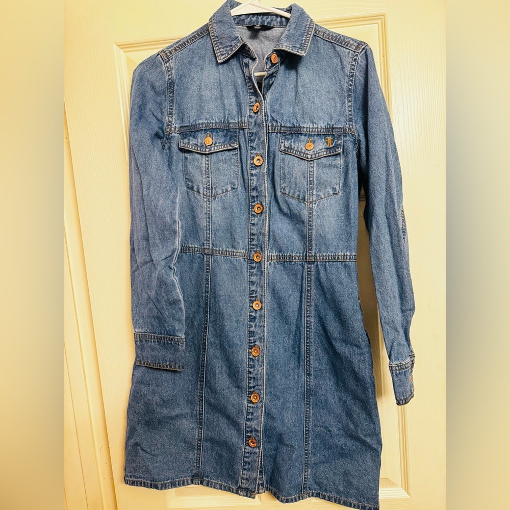 Frye Blue Denim Shirt
